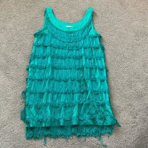 Teal Flapper Tunic